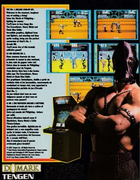 Pit-Fighter (1991)(Domark) box cover back